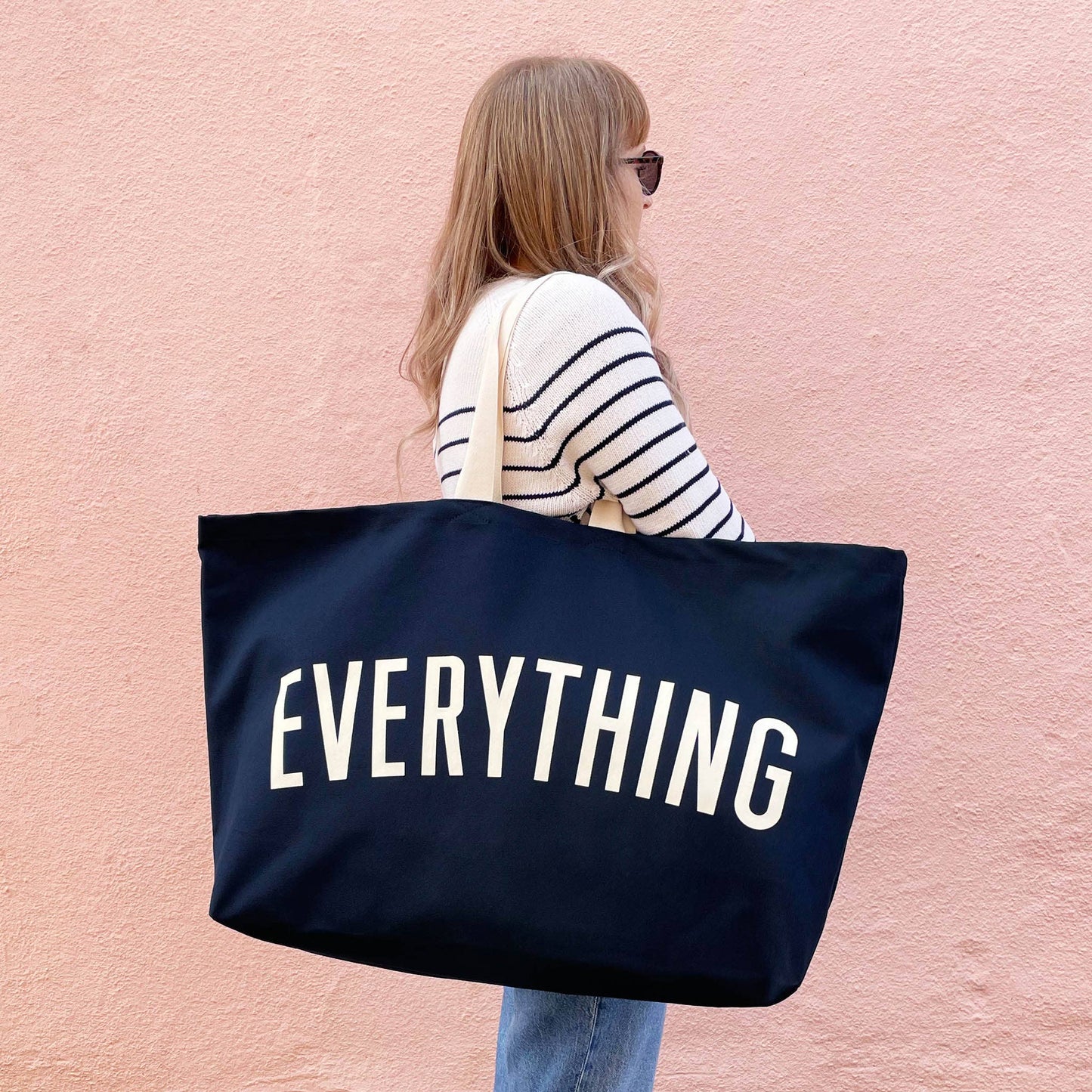 Everything - Midnight blue REALLY big bag