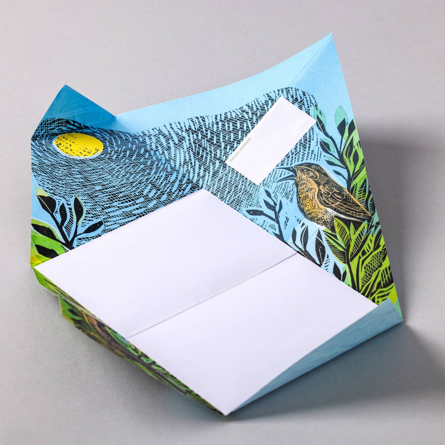 Wonderfully Wild Pigeon - pack of 6 folding letters