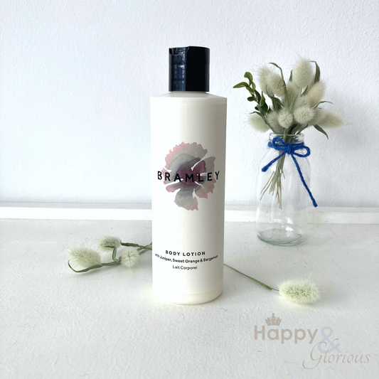 Juniper, sweet orange & bergamot body lotion by Bramley Products