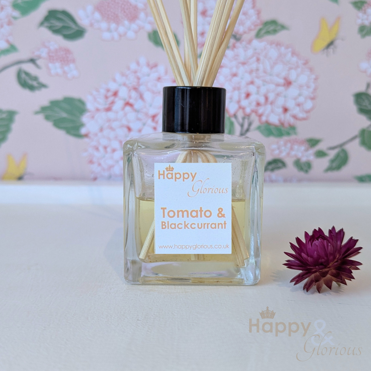 Tomato & Blackcurrant fragrance reed diffuser