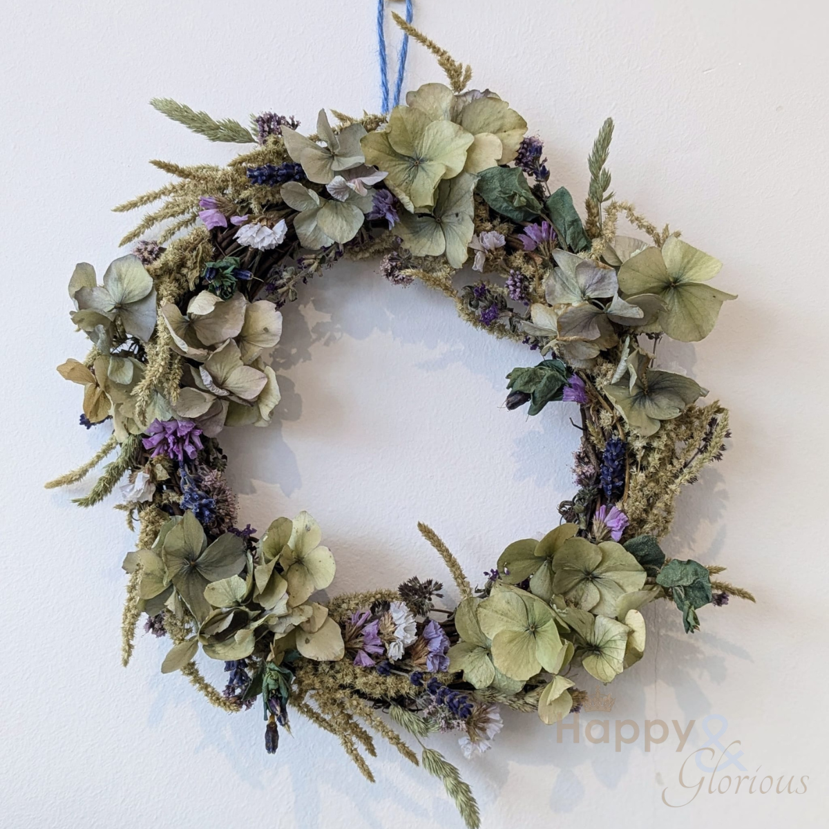 Festive dried flower wreath workshop - Monday 10th November