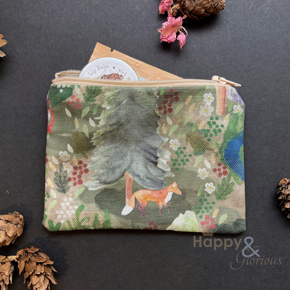Fox coin purse