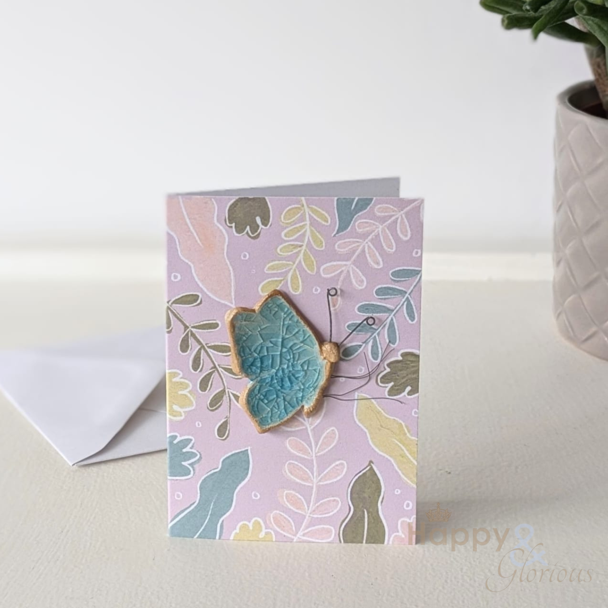 Barney butterfly plant pal decoration