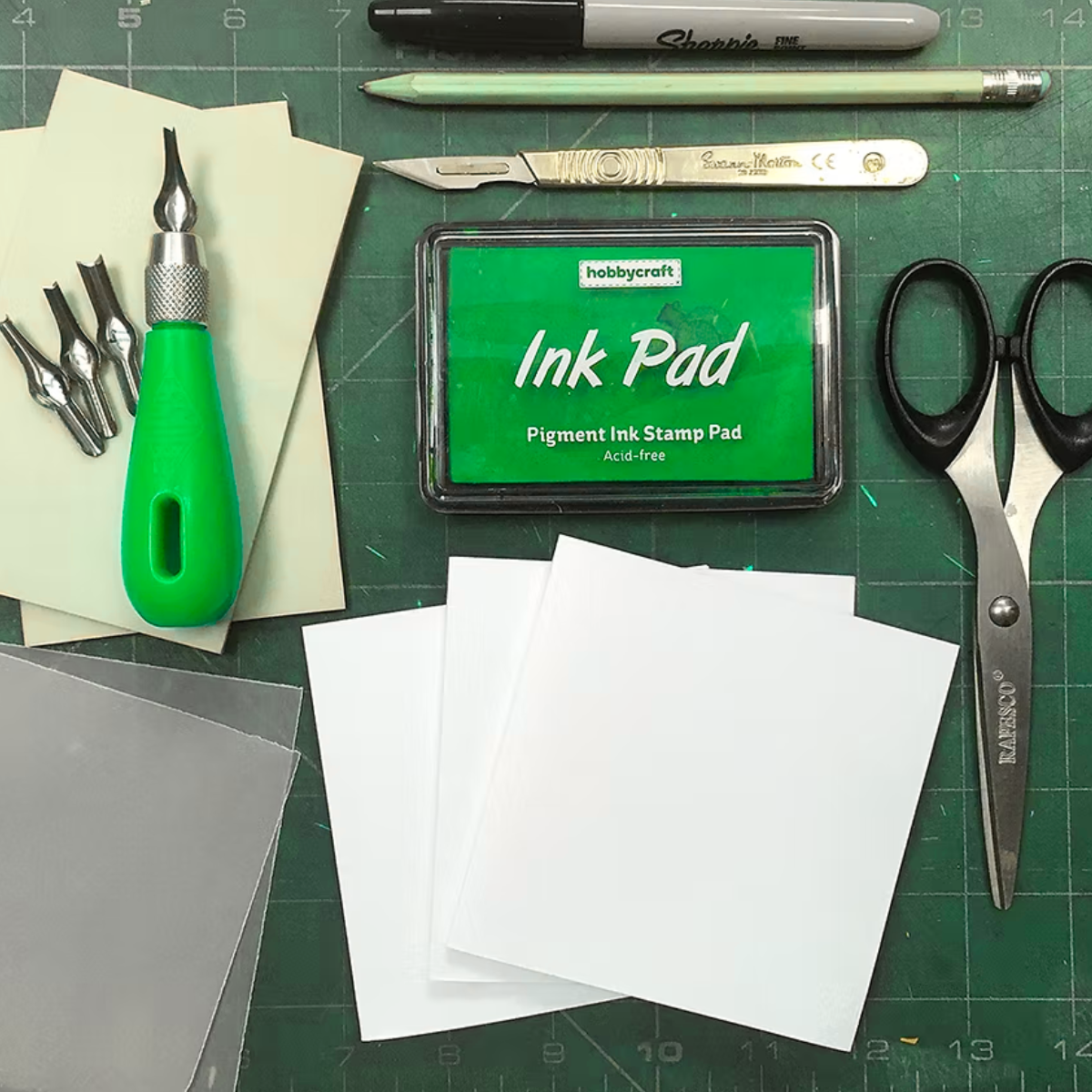 Nature linocut stamping workshop - Monday 29th June