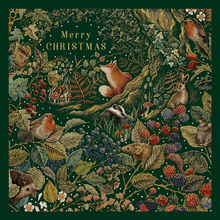 Secret garden charity Christmas cards - pack of six