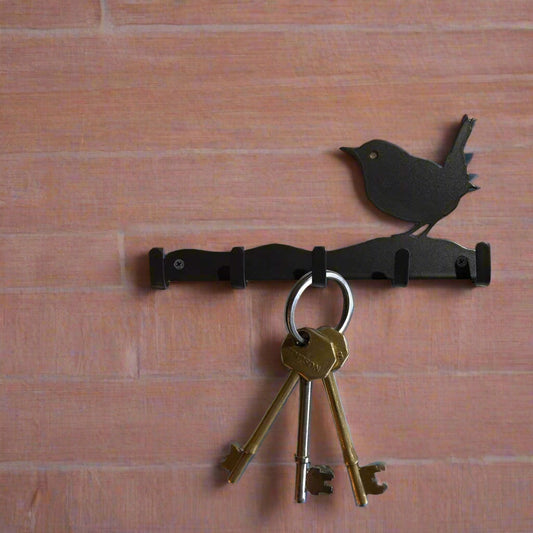Steel wren key hooks