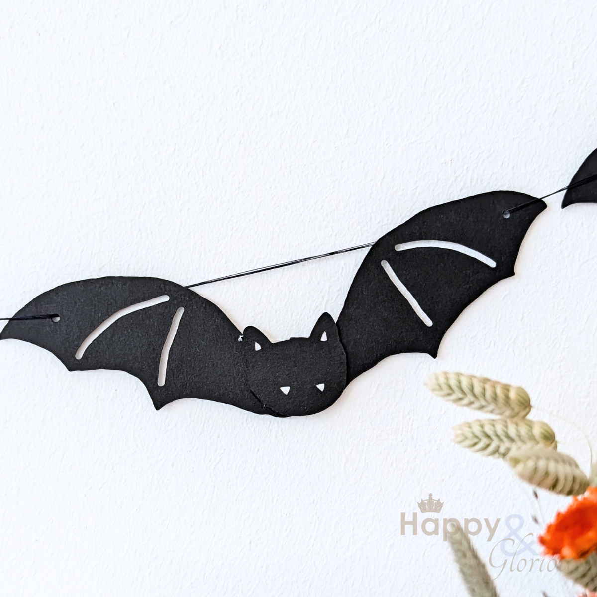 Jolly paper bunting - Flappy bats