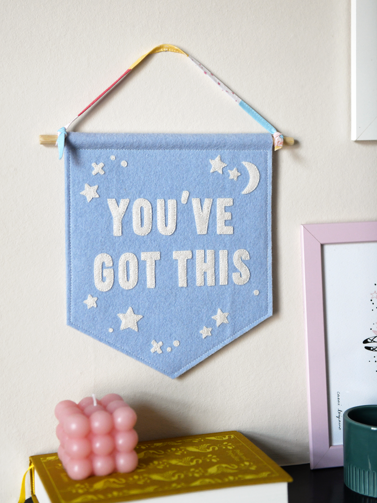 You've Got This positivity banner craft kit