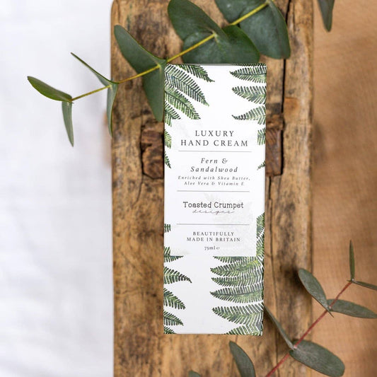 Fern & sandalwood luxurious hand cream