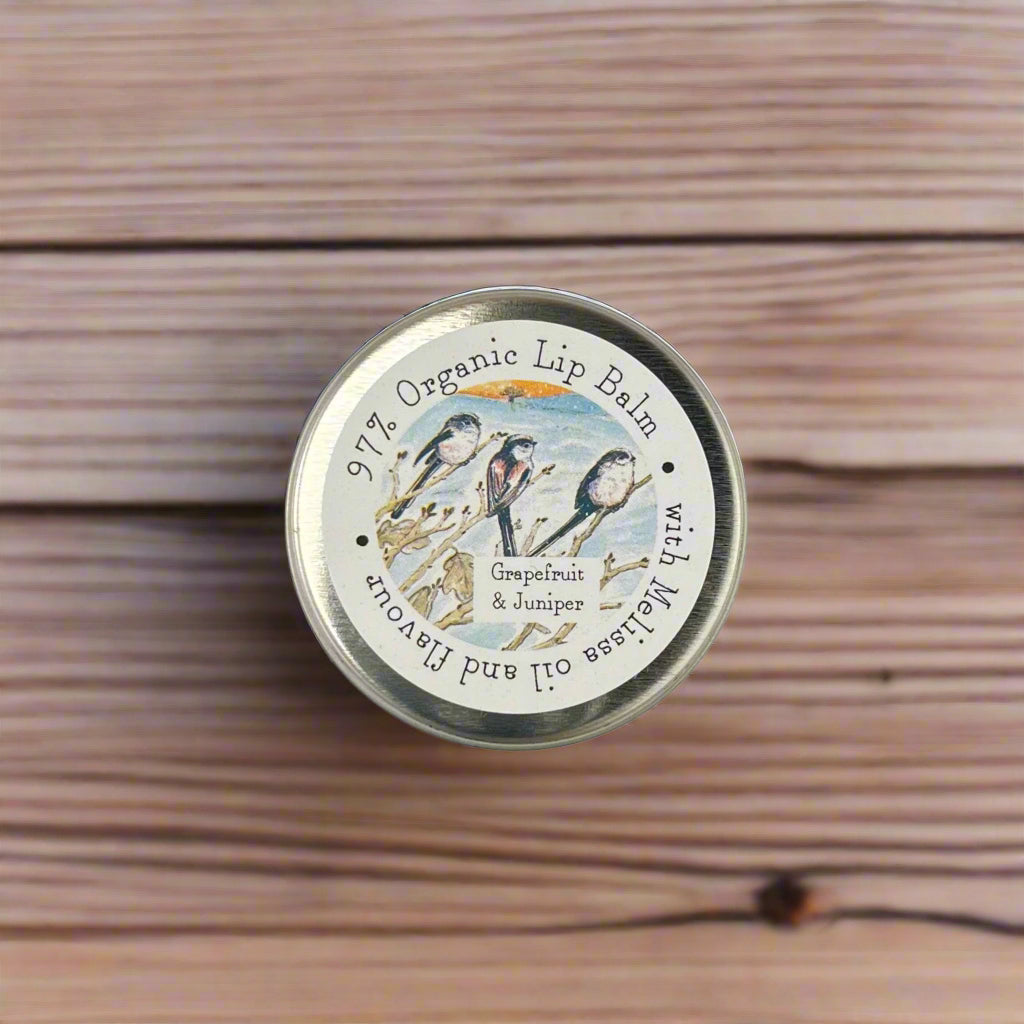 Wildlife themed shea butter lip balm