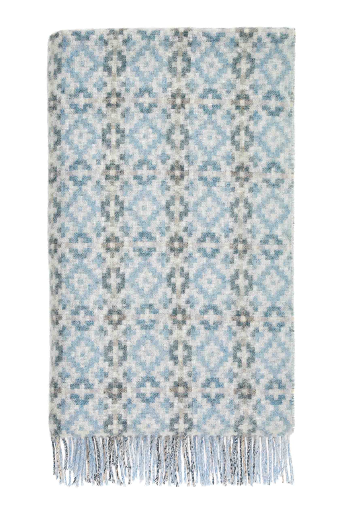 Dartmouth geometric pure wool throw from Bronte by Moon