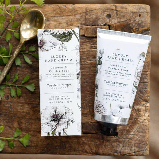 Coconut & vanilla bean luxurious hand cream