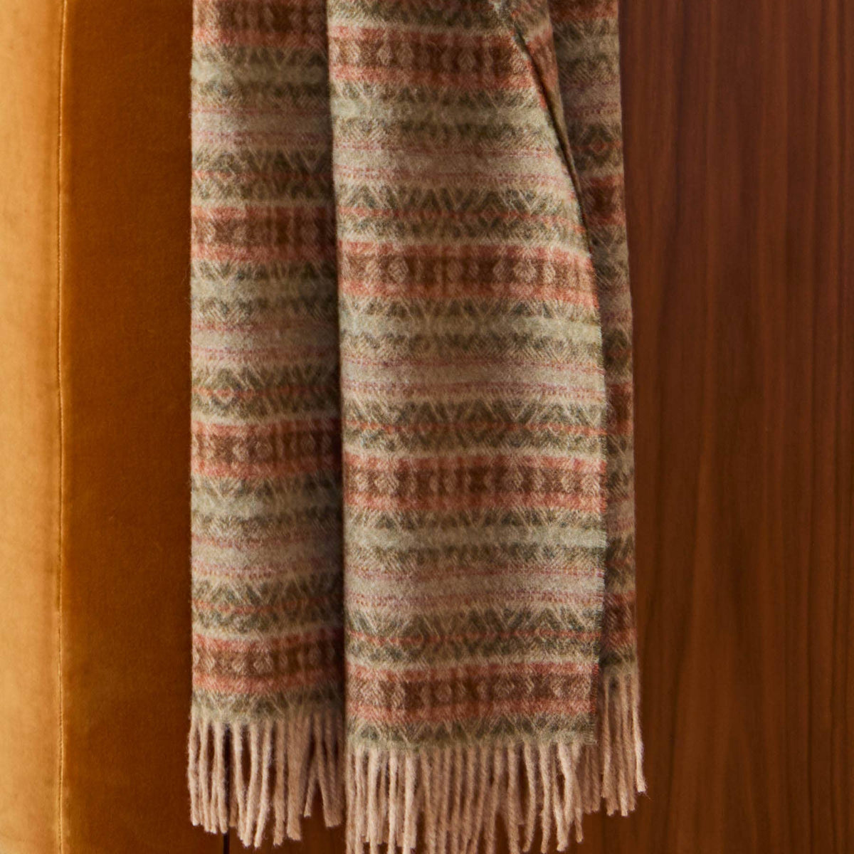 Ayr pure wool throw from Bronte by Moon