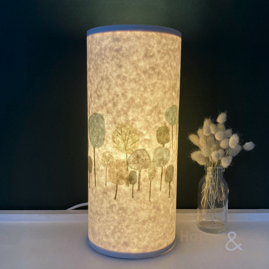 Forest parchment lamp