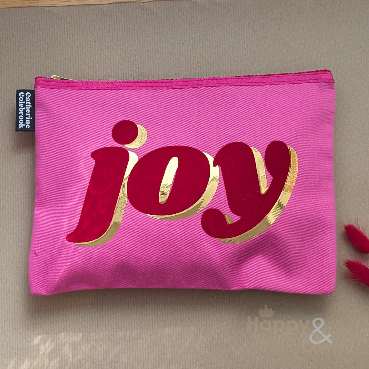 Joy zip purse