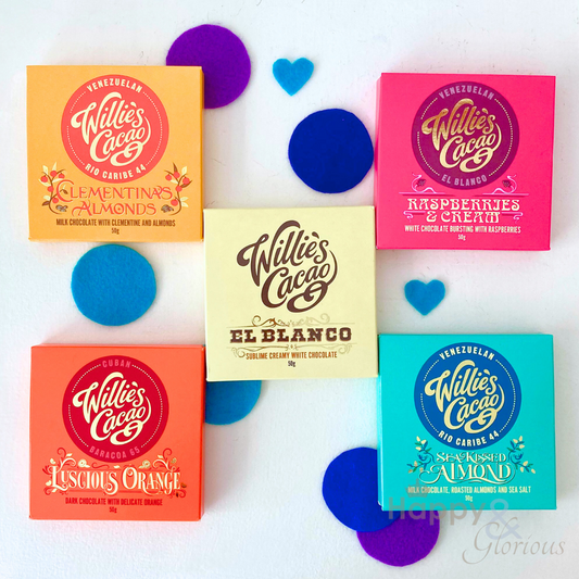 Luscious orange chocolate bar