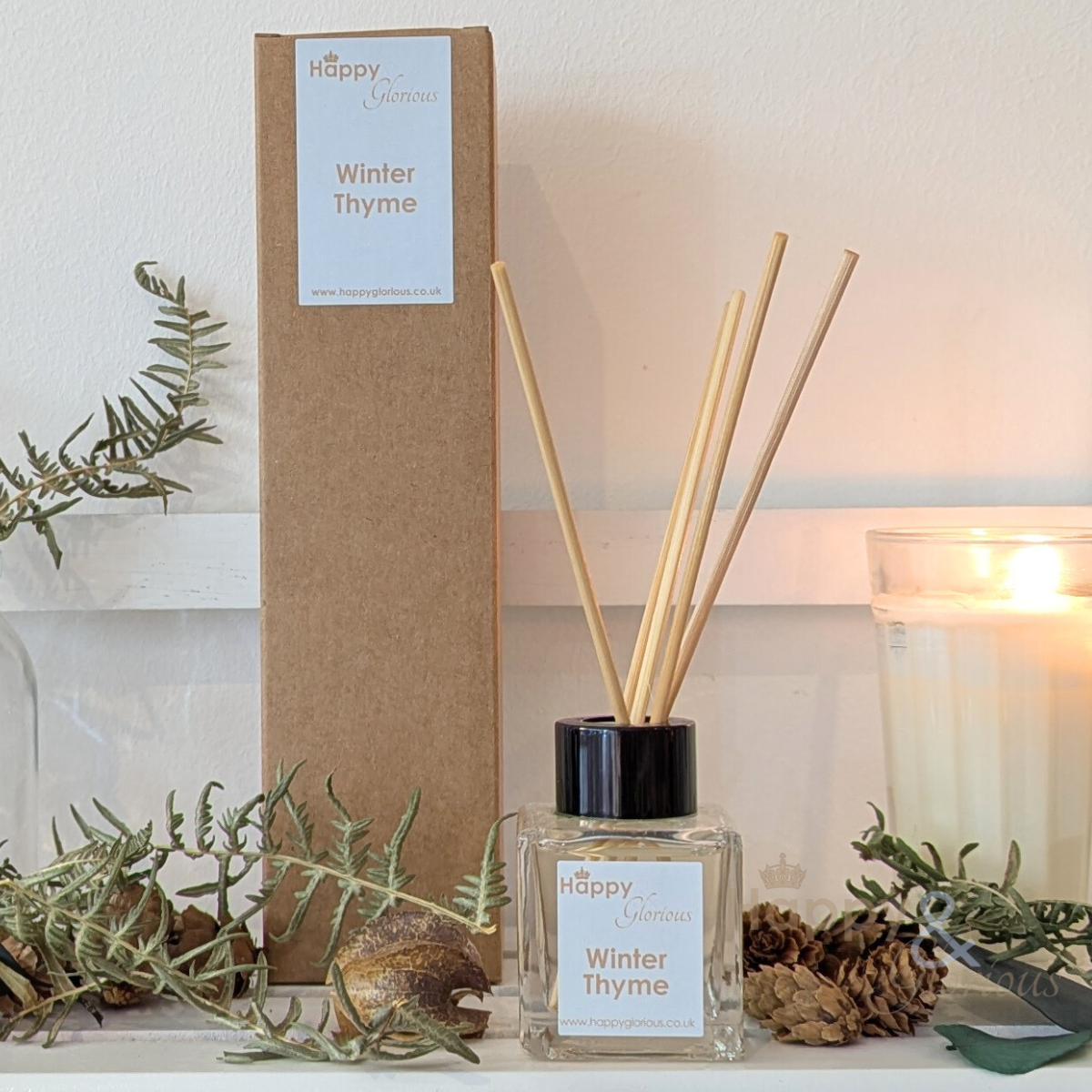 Autumn/winter mini fragrance reed diffuser - six fragrances