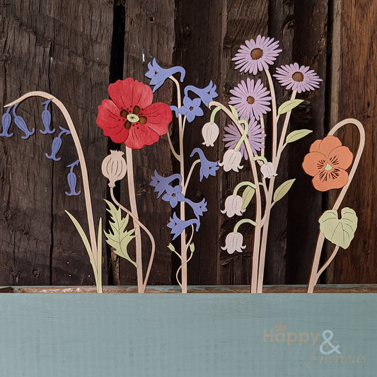Wooden viola decoration