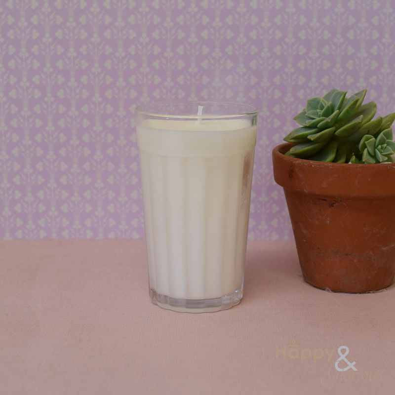 Rhubarb & ginger scented candle - natural plant wax