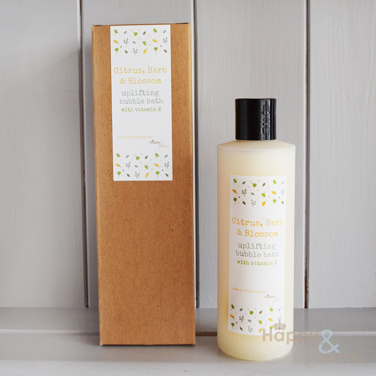 Uplifting Citrus, Herb & Blossom bubble bath