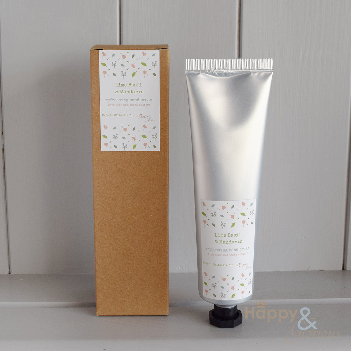 Refreshing Lime Basil & Mandarin hand cream