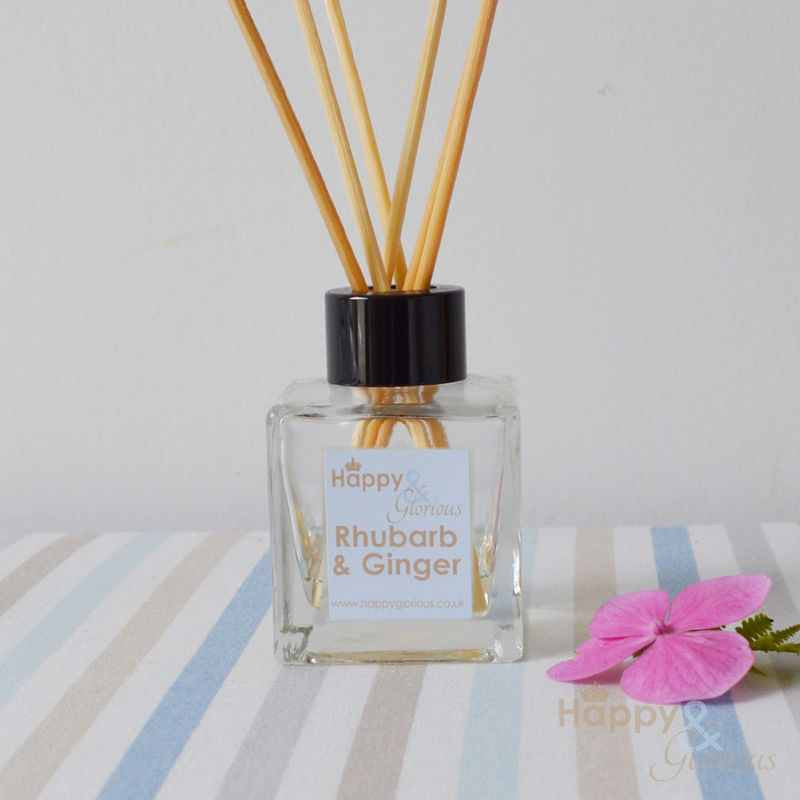 Rhubarb & ginger fragrance reed diffuser