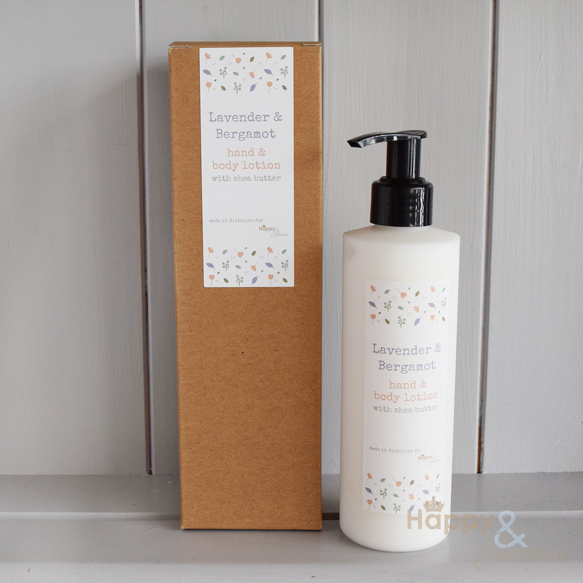 Soothing Lavender & Bergamot hand & body lotion