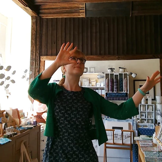 The #justacard happy dance!