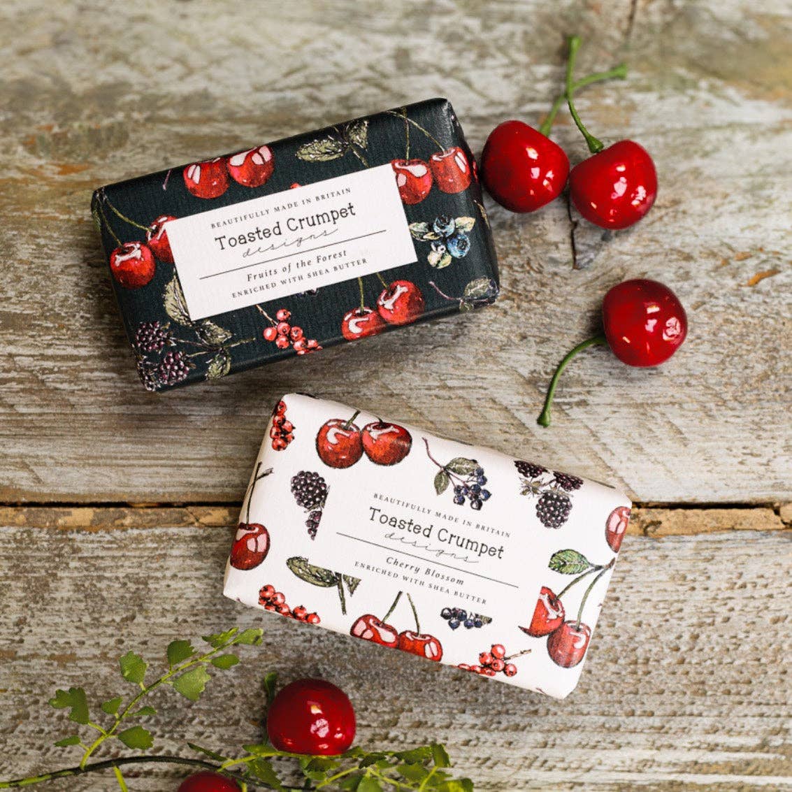 Soaps, lotions, bubble baths & balms