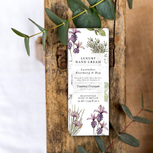 Lavender, rosemary & bay luxurious hand cream