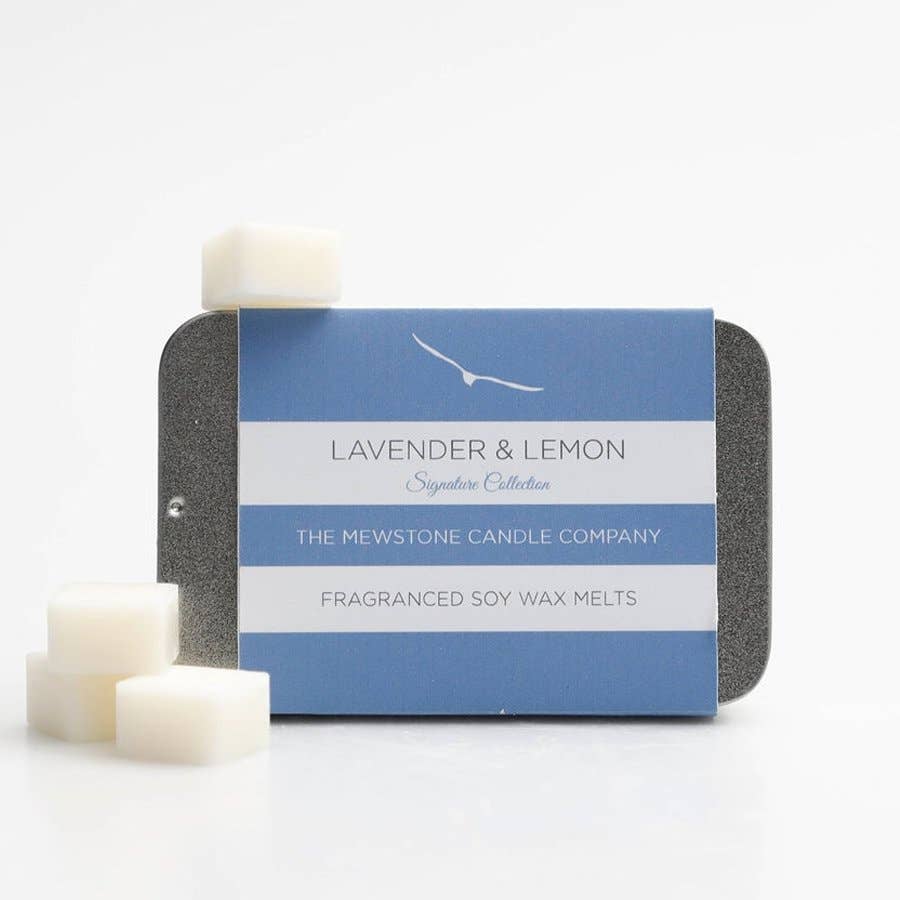 Lavender & lemon wax melts in tin