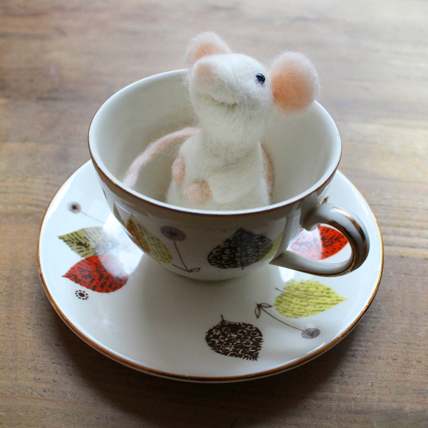 Little mice needle felting kit