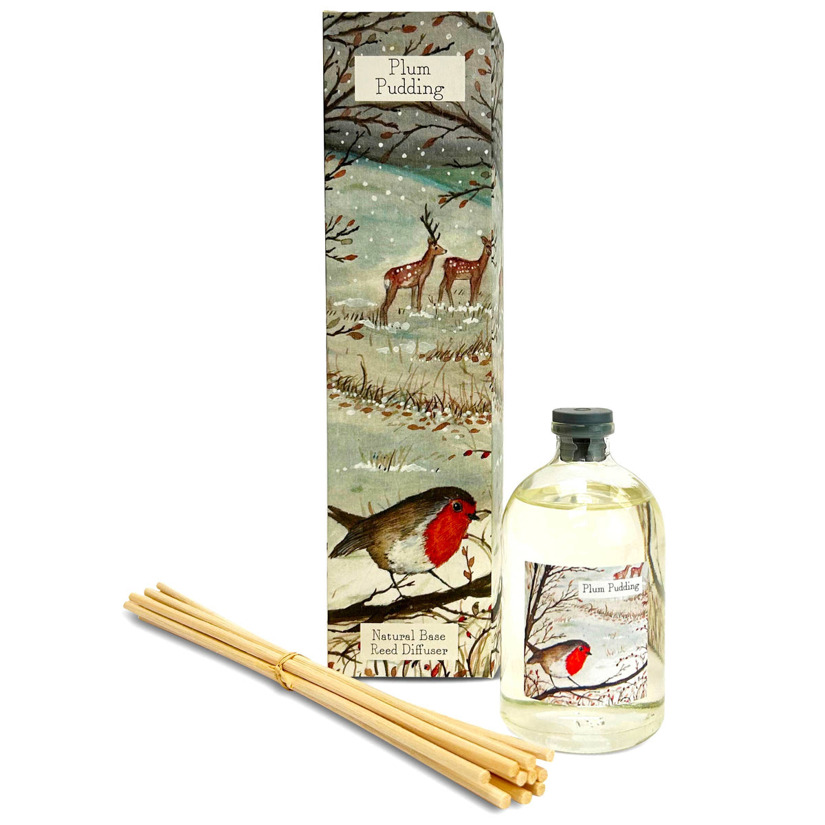 Autumn/winter woodland fragranced reed diffuser