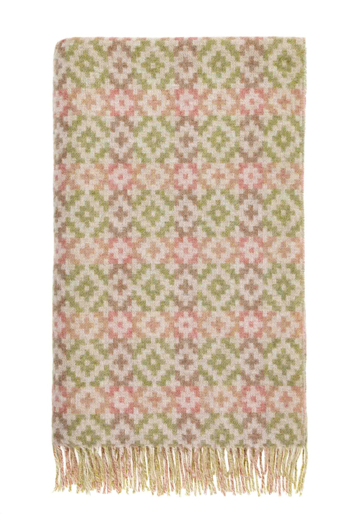 Dartmouth geometric pure wool throw from Bronte by Moon