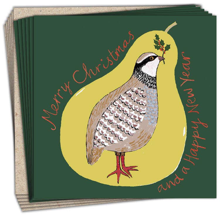Partridge in a pear - pack of 6 charity Christmas cards