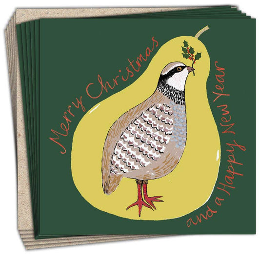 Partridge in a pear - pack of 6 charity Christmas cards