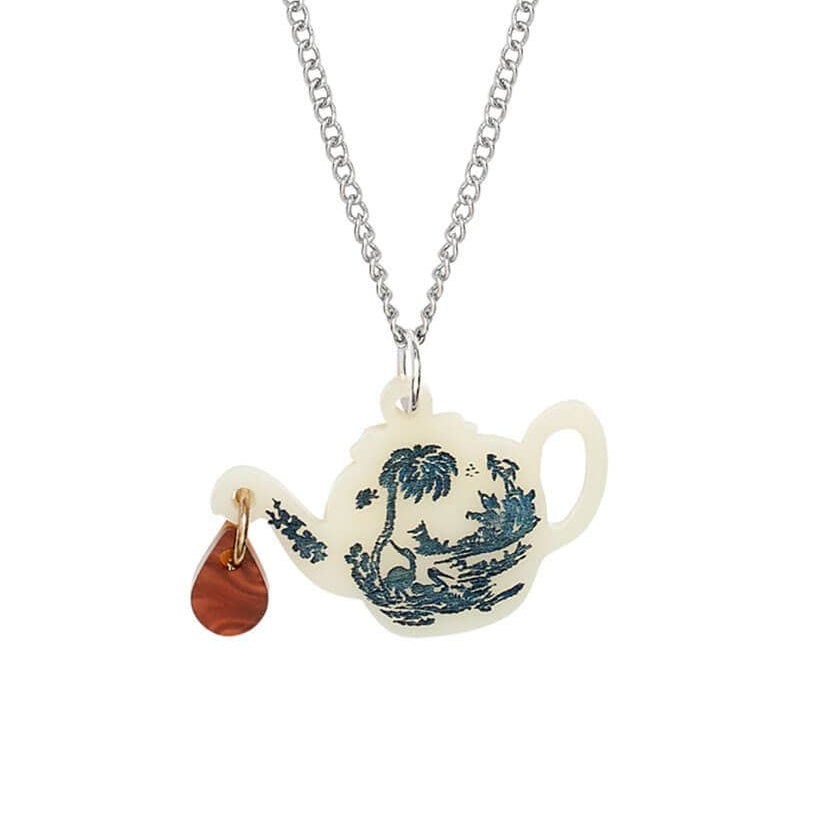 Vintage teapot pendant by Tatty Devine