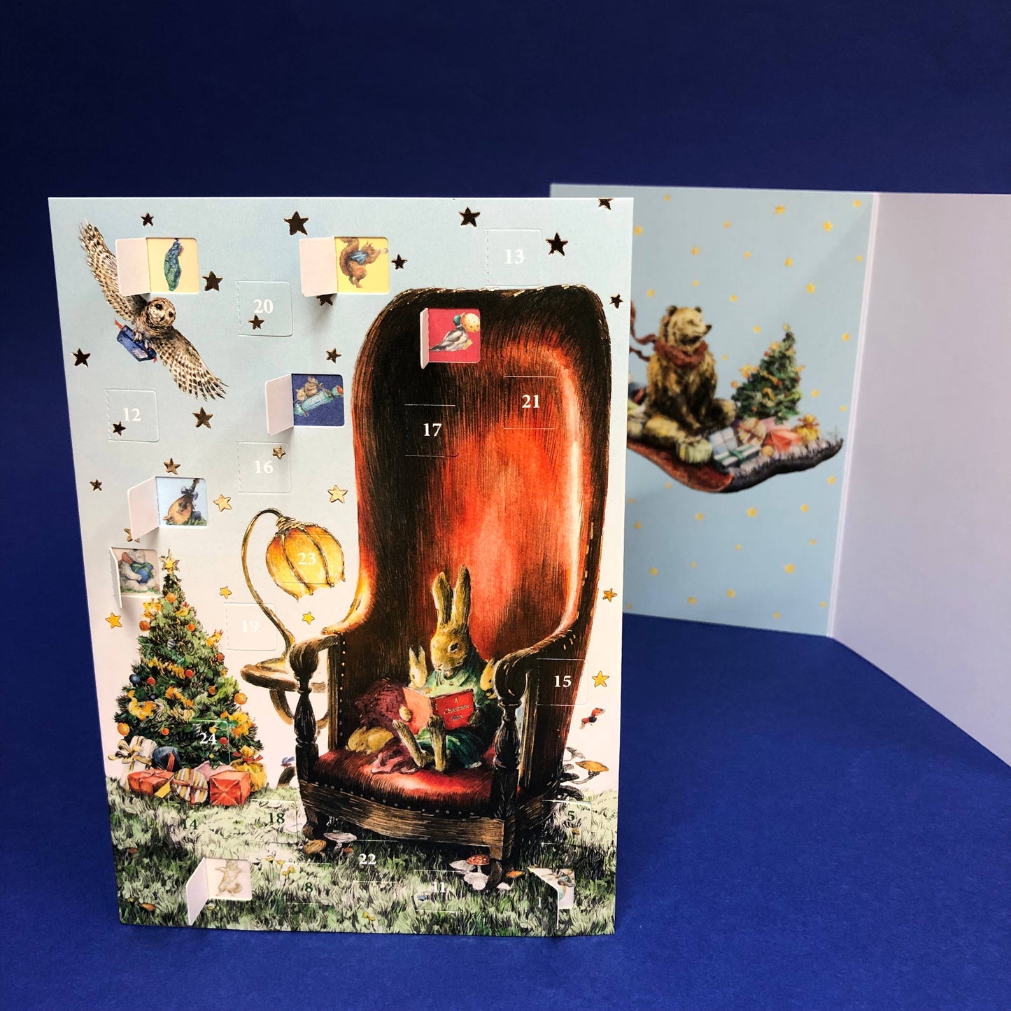 Christmas storytime Advent calendar card