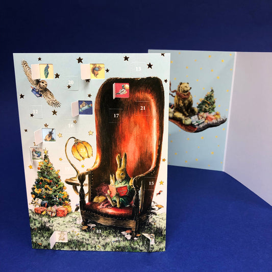 Christmas storytime Advent calendar card