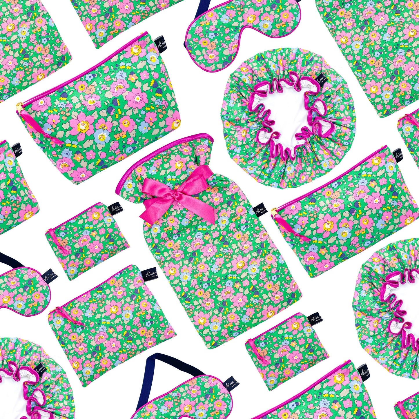 Betsy Meadow Liberty cosmetic bag