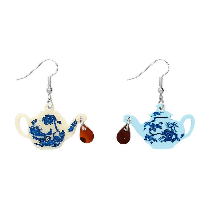 Vintage teapot earrings by Tatty Devine