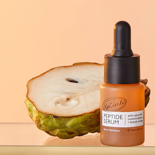 Upcircle vegan collagen boosting peptide face serum