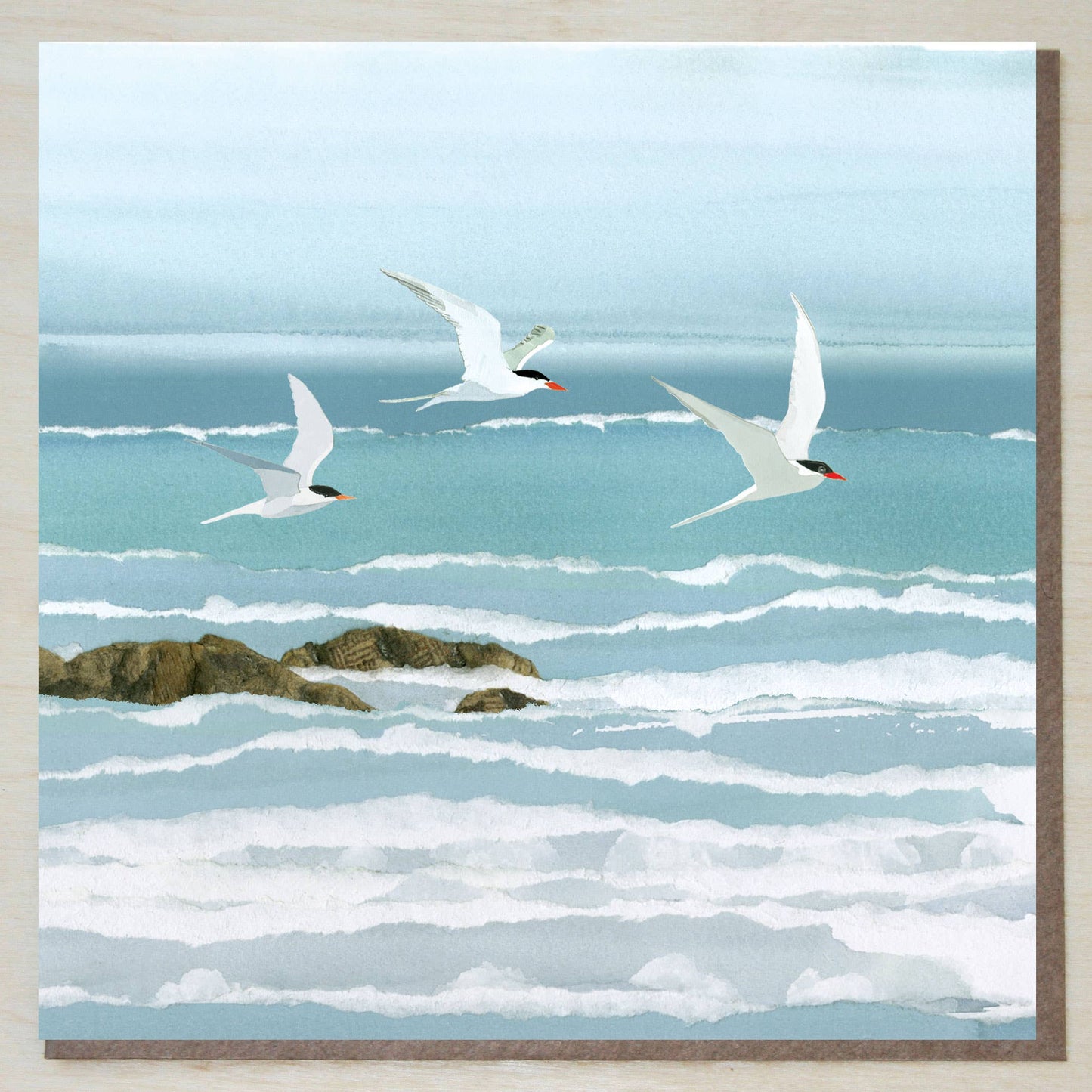 Sea swallows card