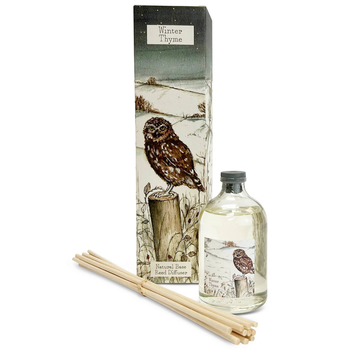 Autumn/winter woodland fragranced reed diffuser