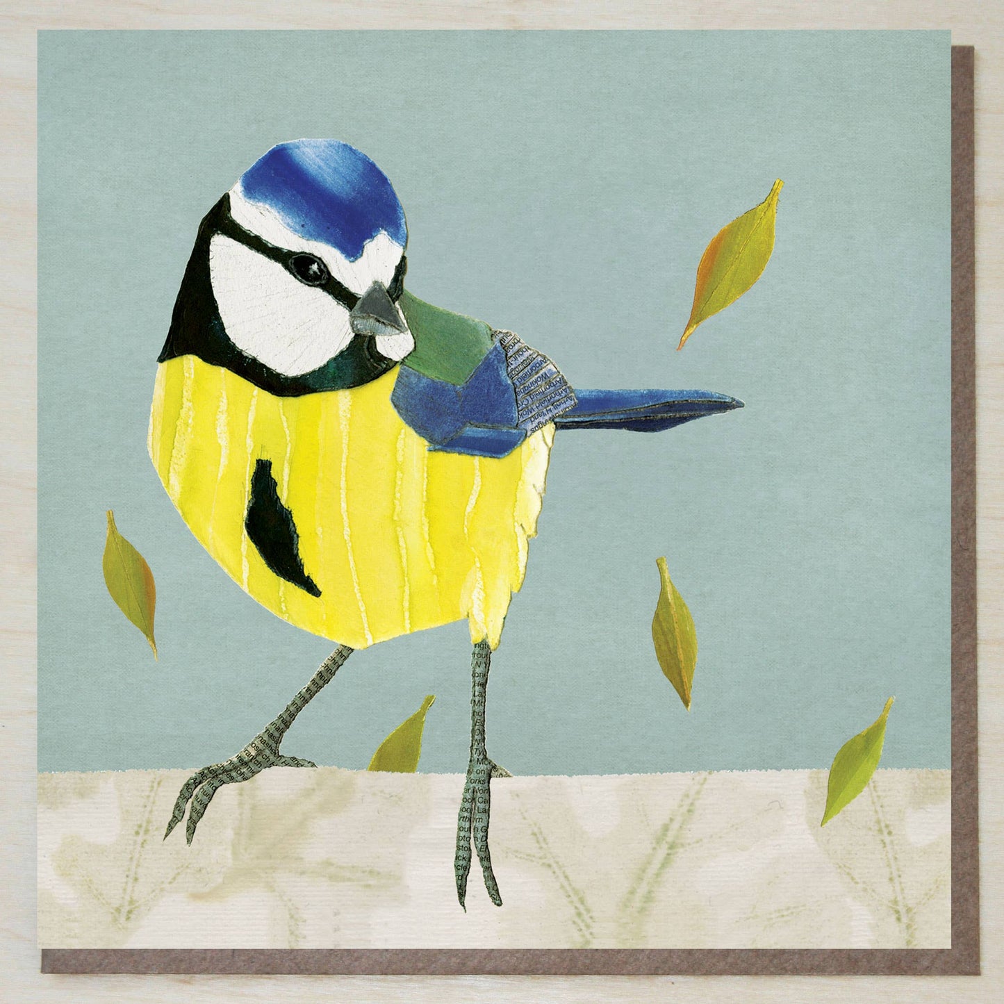 Blue tit card