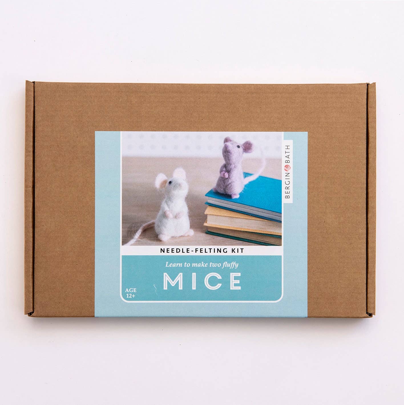 Little mice needle felting kit