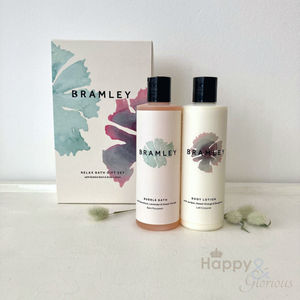 Bubble bath & body lotion gift set by Bramley Products