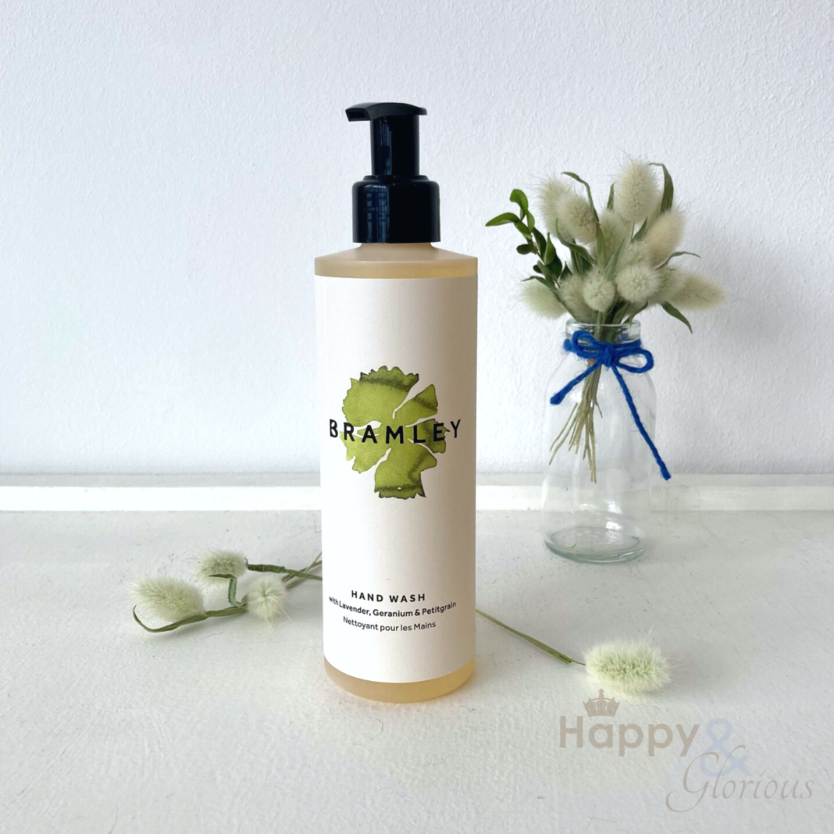 Lavender, geranium & petitgrain hand wash by Bramley Products