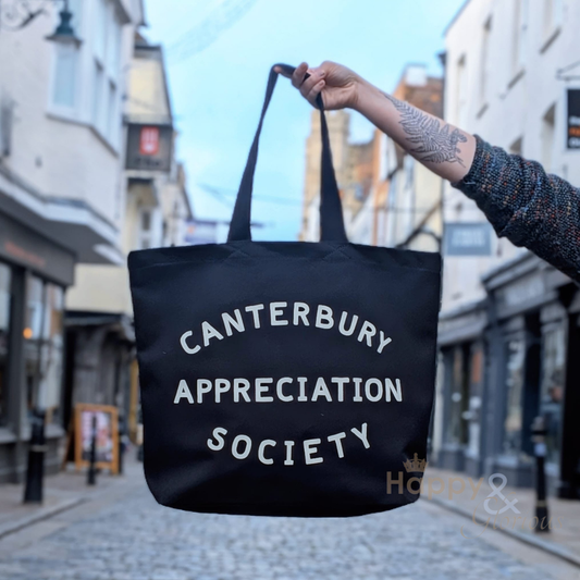 Canterbury appreciation society canvas tote bag