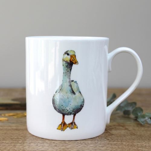 Goose fine china mug